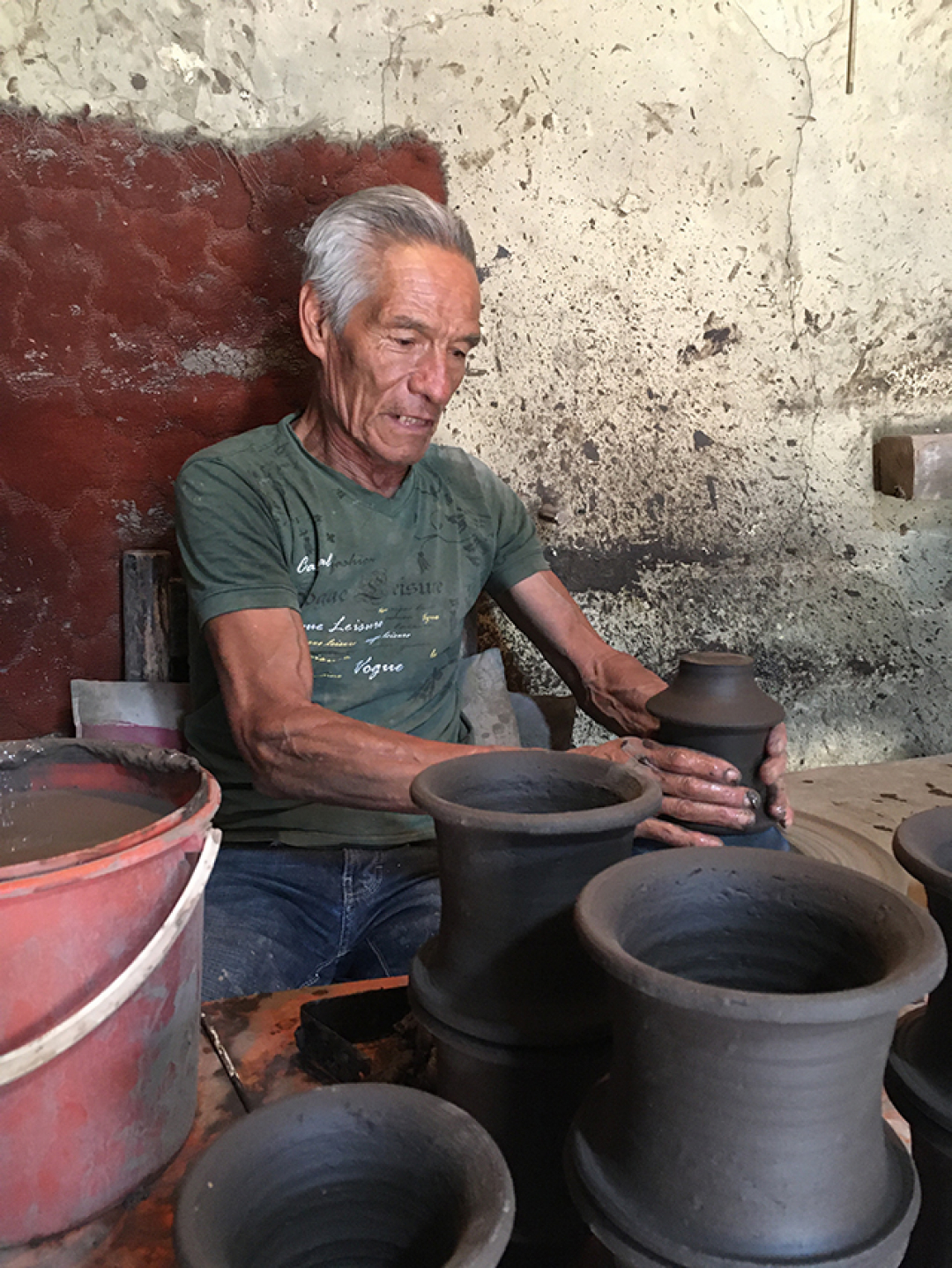 Don Arturo López, gran maestro artesano. Foto de Daniel Herrera.