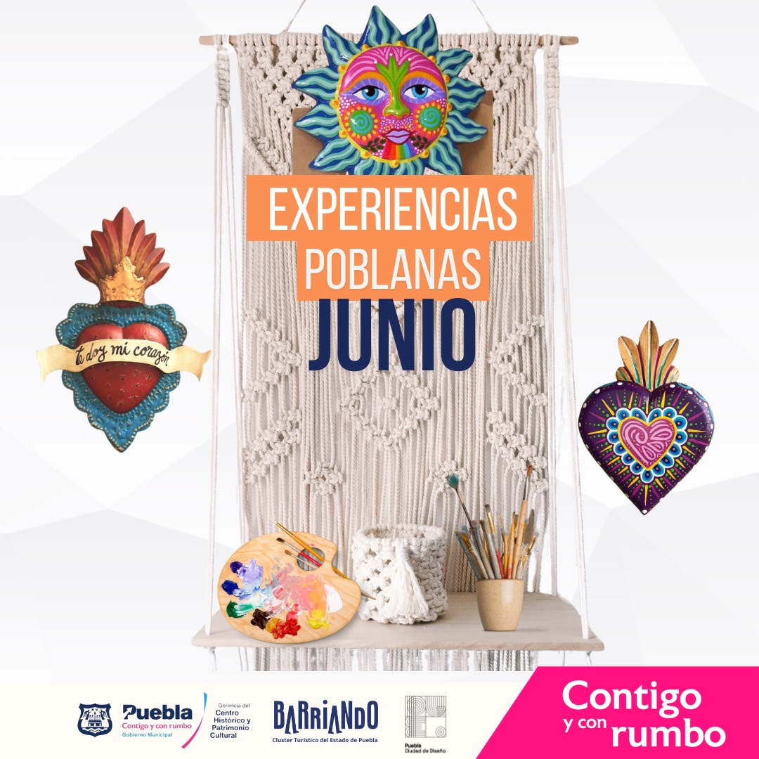 Eventos en el Centro Histórico de Puebla. Junio 2024